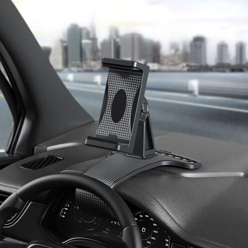 Phone Holder For Car Dashboard Hud Rearview Mirror Sun Visor 3 In 1 Multipurpose Dash 360 Rotable Sturdy Hands Free Universal