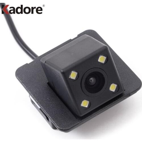 For Cadillac XT5 2016 2017 4 LED Car Rearview Camera Night Vision Wide Angle Waterproof backup Rear View Camera