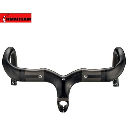 JIMAITEAM Road Carbon Handlebar Road Bike Bent Bar Carbon Road Bicycle Handlebar Bike Accessories Color Scale 28.6mm