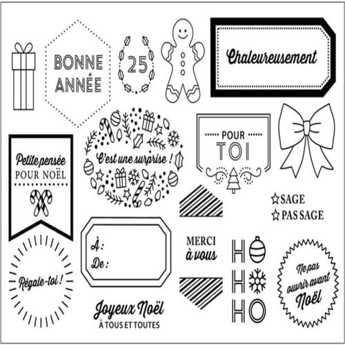 French License Plate Text Silicone Clear Rubber Stamp Sheet Cling Scrapbooking DIY Cute Pattern Photo Album Paper Decoration