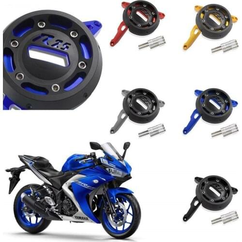For Yamaha YZFR25 YZF R25 2014 2015 2016 2017 2018 Motorcycle Engine Stator Cover Engine Guard Protection Side Shield Protector