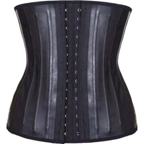 YAGIMI Latex Waist Trainer Corset Belly Slim Belt Body Shaper Modeling Strap 25 Steel Boned Waist Cincher Gaine Amincissante