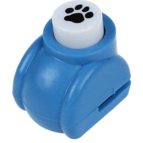 Mini Scrapbook Handmade Cut Card Craft Calico Printing DIY Paper Shaper Punch (Paw)