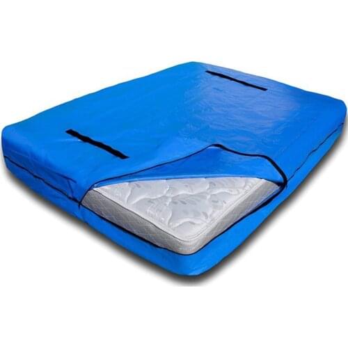 Mattress Bag Waterproof Zippered Mattress Cover For Moving Storage Moisture-proof Dust Cover Storage Bag Cover PE Tarp Useful