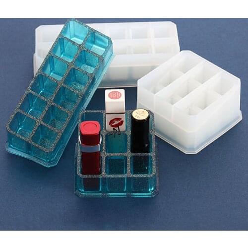 1Pcs Glue Uv Resin Mold Silicone Tray For Diy Craft Supplies Making Craft Clay Resin Jewelry Making Tools