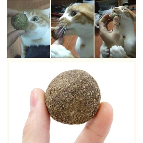 1pcs Pet Supplies Cat Ball Playing Toys Cat Mint Ball Toy 3.5cm Catnip Ball Pets Kitten Toy Funny Cat Balls Toys