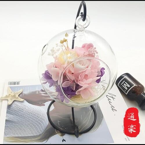 2pcs delivery Flower vase Christmas Holiday Gift Glass Micro Greenhouse Creative Landscape Bottle Gift home decoration