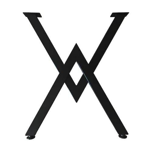 2 pcs Wakko Table Pillar Billet Garden Furniture Metal Tree Pingolu Table Foot 73 cm Height Turkish İşçiliüği