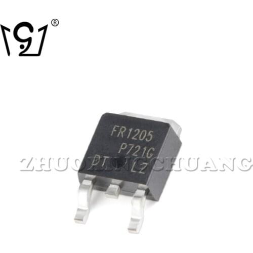 5PCS IRFR1205TRPBF TO-252 55V/44A FR1205 MOSFET Patch IC chip