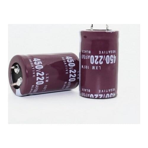 Aluminum Electrolytic capacitor 450V220UF 400V220UF 220UF 400V 450V 25*40MM