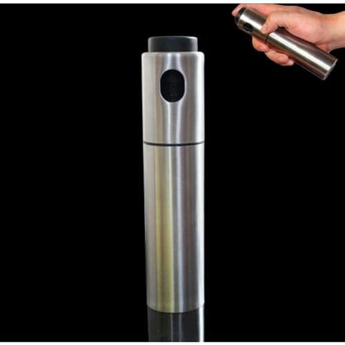 Spray Bottle Oil Vinegar Mist Spray Bottle Stainless Steel Pump Gravy Boat Barbecue Sprayer Kitchen Tools