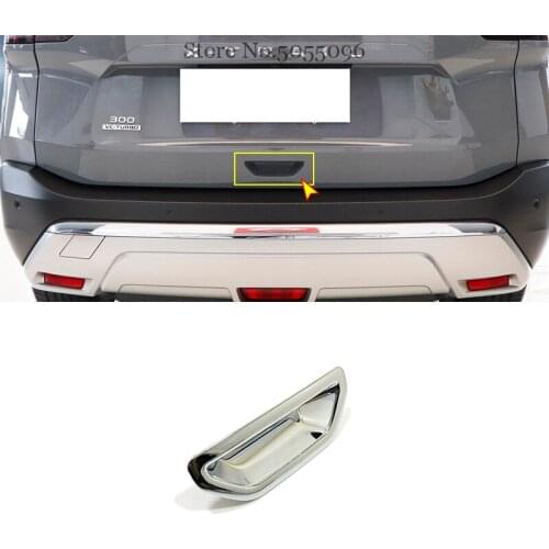 For Nissan Rogue X-Trail T33 2021 2022 ABS Chrome Car Back Tail door rear handle bowl Cover Trim Exterior Styling Accessories