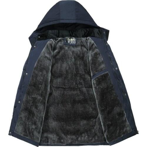 FANAN Men's Parkas With A Hood