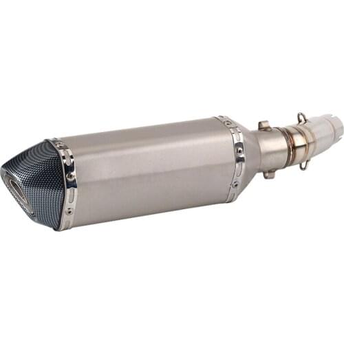 For Honda Variation Hornet 600 CB600F CB600 CBF600N (2007-2013) Exhaust System Muffler Slip On Motorbike Mid Link Pipe Escape