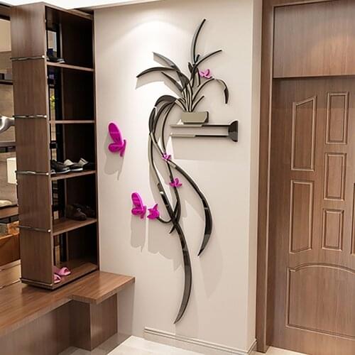 Наклейки бабочки на стену HOMEMCDS China At AliExpress