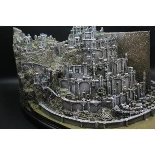 COOL! White City Gate statue Minastili Si 22*46*31cm bust statue Decoration character statue birthday holiday gifts