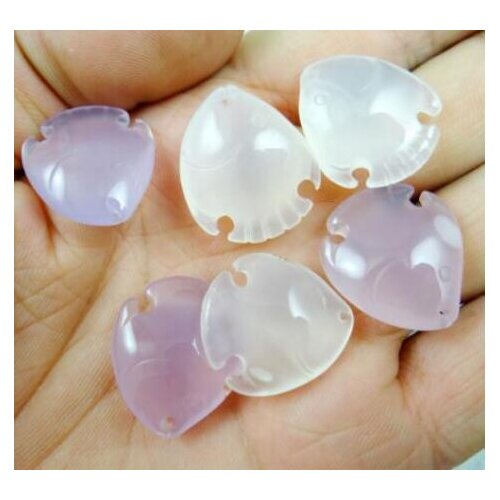 Natural stone Turquoises Quartz Crystal Chalcedony pendant for diy Jewelry making necklace Accessories6PCS