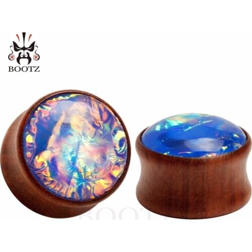 Fashion wood ear plugs piercing body jewelry whosale ears piercing tunnels flesh guages free shipping