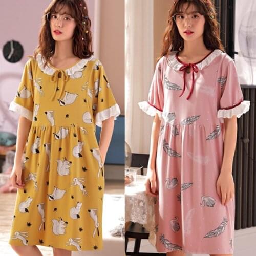 Maternity breastfeeding nursing nightgowns room wear sleepwear nightie mothers nightwear breast feeding pajamas pregnancy dress