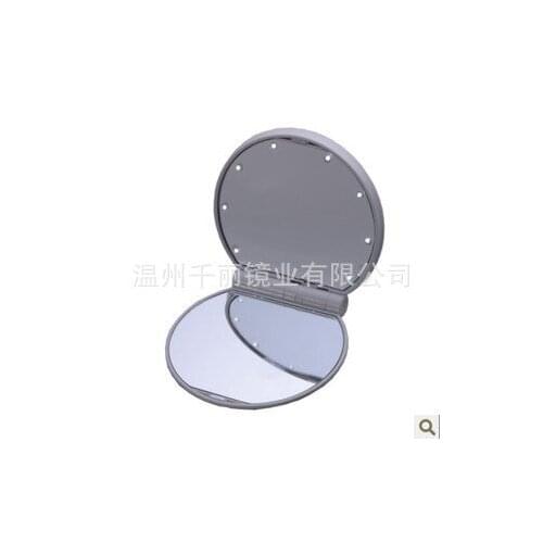 Factory direct plastic mirror LED light mirror Personality mirror Creative Plastic mirror