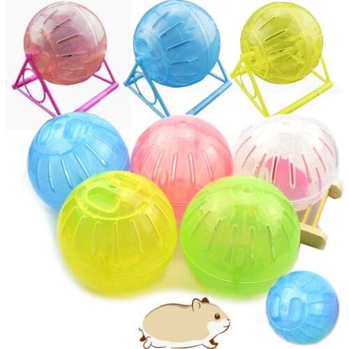 Plastic Outdoor Sport Ball Grounder Rat Small Pet Rodent Mice Jogging Ball Toy Hamster Gerbil Rat Exercise Balls Play Toys