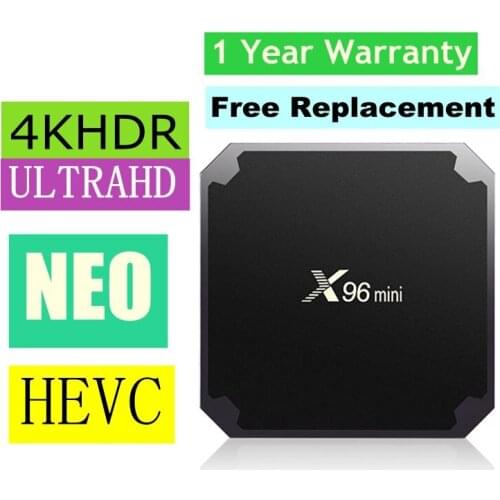 IPTV Box X96 Mini Android 7.1 Amlogic S905W 2.4Ghz Wifi 4K Media Player Google Play 2GB 16GB X96mini Smart TV