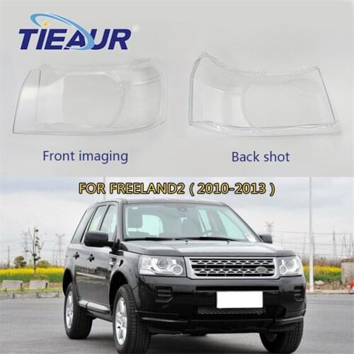 4Doors Headlight clear Lens Cover for Freelander 2 Car Transparent Headlamp Lampshade headlight shell Replacement DIY