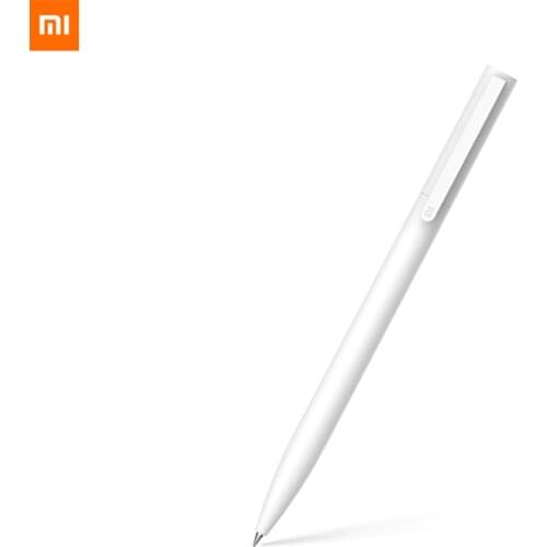 Original Xiaomi Mi No Cap Writing Gel Pen Japan Mikuni Black Ink Smooth 0.5mm Switzerland Refill Pen Fast Dry Pen