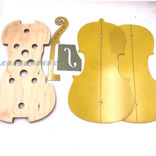 Strad Style 4/4 violin(neck / F hole) templet /Mold templet/inside/outside Mold