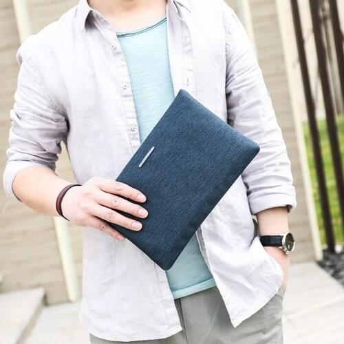 High Quality Luxury Brand Nylon Oxford Material Mens Purse Handbag Sacoche Homme Bolso Hombre Fashion Waterproof Envelope Bag
