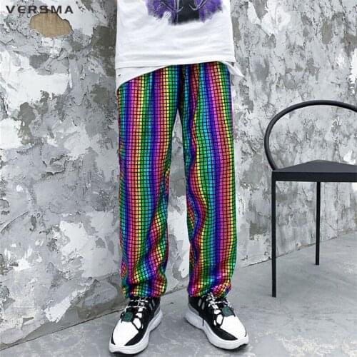 VERSMA Mens Summer Pants