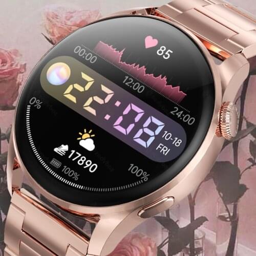 2021 New Sport Bluetooth Call Smart Watch Women IP68 Waterproof BP Heart Rate Smartwatch For Xiaomi Huawei Phone Support Hebrew