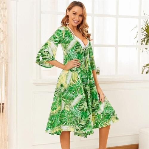 Women Long Chiffon Cover Up Beach Bikini Swimsuit Cover Up Ladies Beach Covers Cool Beautiful Coat Elegant Holiday Clothing