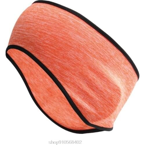 Unisex Winter Ear Warmer Cover Headband Faux Fleece Lined Cold Weather Earmuffs Hairband Sports Therml Turban N25 20 Dropship