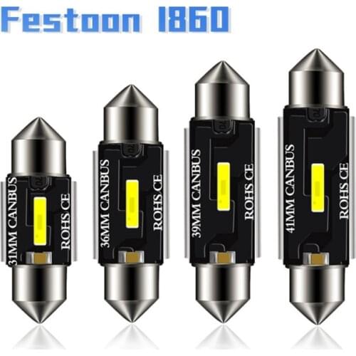 1PC 3030 Festoon 31mm 36mm 39mm 41/42mm C5W Led Bulb CANBUS C10W Dome Reading Lamp Car Beleuchtung Interior License Plate Light