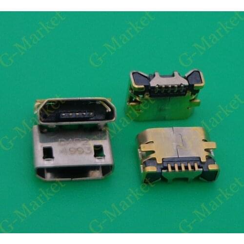 10pcs/lot Micro usb charger connector replacement for NOKIA 808 N808 USB charging connector port plug dock