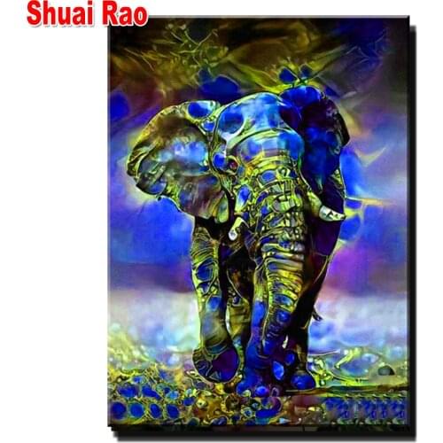 Africa Elephant 5d diy diamond painting full square/round diamond mosaic stitch Animal diamond embroidery wall decor