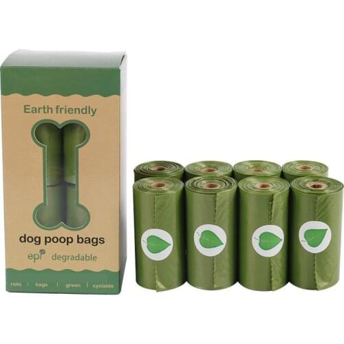 Degradable toilet bag