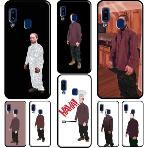 Robert Pattinson Standing Meme For Samsung Galaxy A50 A70 A40 A51 A71 A21S A20e A11 A31 A41 A12 A42 M51 M31 Phone Cover