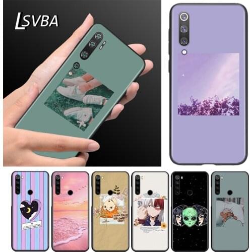 Lock Screen Aesthetic Silicone TPU Cover For Xiaomi Mi Note 11 10T 10 9 9T SE 8 Pro Lite Ultra 5G Phone Case Bag