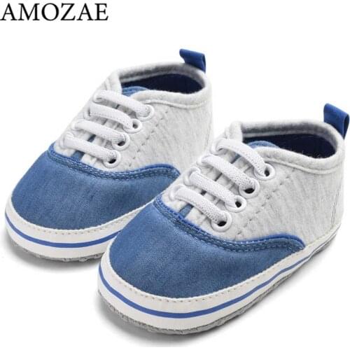 Baby Shoes 2020 Fashion Toddler Non-slip Canvas Sneaker Infants Casual Patchwork Shoes Baby Boys Shoes Footwear First Walkers