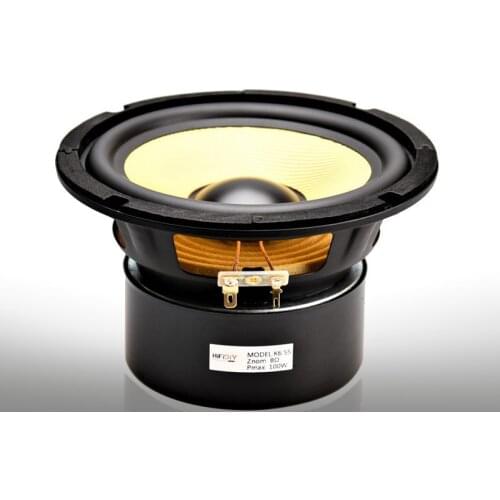 HF-306 HiFi Speakers DIY 6.5 inch bass speaker mid-woofer unit K6.5S upgrade SS6.5R 8ohm/4ohm