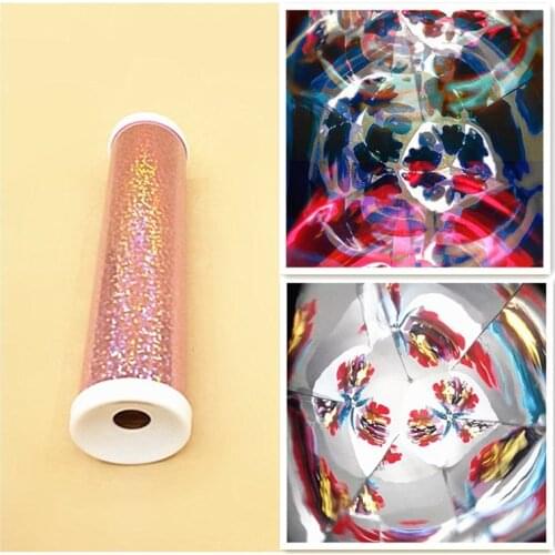 Handmade kaleidoscope Light reflected Mirror imaging principle funny physics experiment material for students children kids