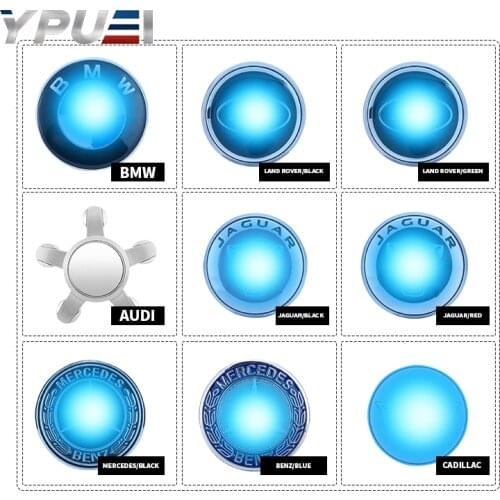 Hub Light Car Wheel Caps Light Center Cover Lighting Cap Floating Illumination LED auto For bmw for benz for LEXUS for AUDI
