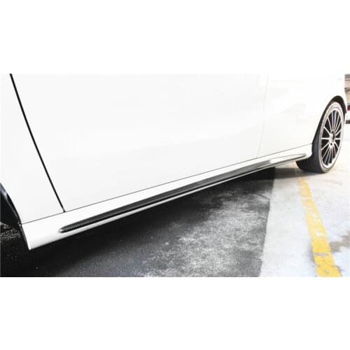 Suit For Benz Mercedes A-class A45 Sports Modified Amg Carbon Fiber Tail Wind Knife Side Skirt Front Rear Lip