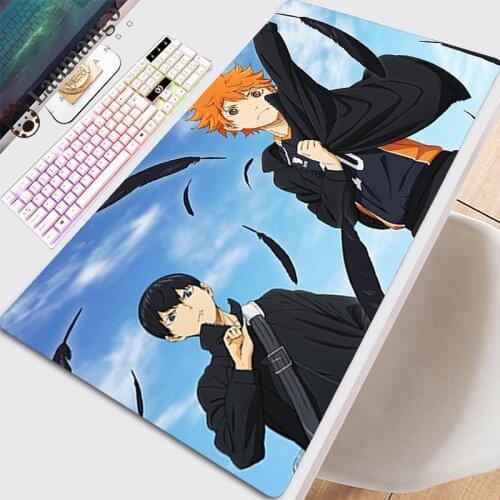 Mouse Pads Gamer Computer Gaming Mat Mousepad Company Keyboard On The Table Carpet Keyboards Accessories Mouse Pad Cool Haikyuu