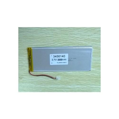 3.7V polymer battery 3456140 3000mAh tablet battery ultra slim long strip Rechargeable Li-ion Cell Rechargeable Li-ion Cell