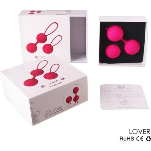 Medical Silicone Kegel Ball Vaginal PF Muscle Exerciser Adult Product Sex toy For Woman Waterproof Tighten Training Ben Wa Balls