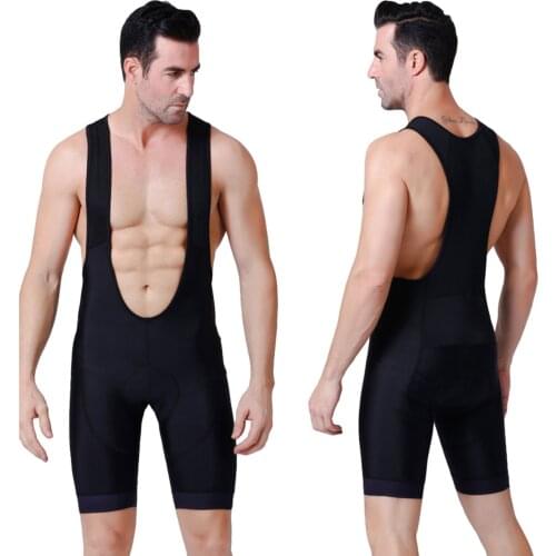 Men Cycling Bib Shorts Non-slip Breathable 3D Gel Silicone Padded Sweatpants Biker Tights Bicycle Leggings For Cycling 2021 New