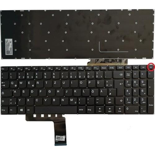 New GR keyboard For Lenovo IdeaPad 310-15 310-15ABR 310-15IAP 310-15ISK 310-15IKB V310-15ISK German keyboard Black